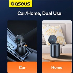 تصویر زیر سیگاری خودرو BASEUS PREMIUM 2 SERIES YHG-01 BASEUS Car gadgets ashtray