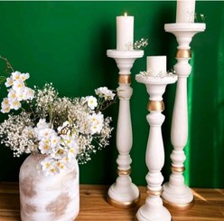 تصویر شمعدان کنار سالنی شمیم 