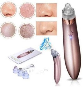 تصویر دستگاه مکش جوش‌های سرسیاه قابل شارژ USB - صورتی/نقره‌ای برند oriti USB Rechargeable Blackhead Remover Vacuum Tool Pink/Silver