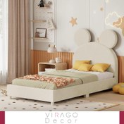 تصویر تخت خواب تدی کودک مدل آنا 