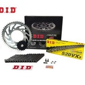تصویر ست کلاچ موتورسیکلت زنجیر چرخ برای YAMAHA YZ 125CC CHAIN: DID 520VX3 STEEL 114 دنده جلو: SUNSTAR 13T عقب: JT DID SET 