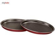 تصویر تابه پیتزا زرساب مدل گرانیتا سایز 22تابه پیتزا مدل سایز 22 مبلمونسرا مدل 200380 