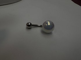 تصویر پرسینگ ناف استیل 