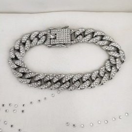 تصویر دستبند کارتیر فول نگین Cartier-full-gem-bracelet