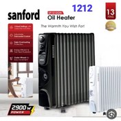 تصویر شوفاژ برقی روغنی سانفورد 13پره با فن مدل 1212 