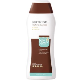 تصویر شامپو ضد ریزش کافئین نئودرم مدل Nutrisol حجم 300 میل ا Neuderm Shampoo Hair Nutrisol Caffeine 300ml Neuderm Shampoo Hair Nutrisol Caffeine 300ml