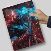 تصویر متال پوستر تبر و کریتوس 