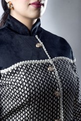 تصویر کت مخمل مجلسی مهربانو 