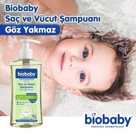 تصویر شامپو سر و بدن کودک بیو بیبی BIOBABY (500 میل) BIOBABY head and body shampoo (500 ml)