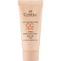 تصویر سی سی کرم سینره SPF40 ( روشن ) Cinere CC Cream SPF40