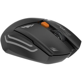 تصویر ماوس گیمینگ بی سیم پرودو مدل PDX323 PORODO Gaming 2in1 2.4g Wireless Mouse DPI 1600 PDX323