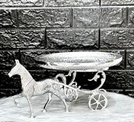 تصویر سرویس اسب کالسکه آلومینیومی 