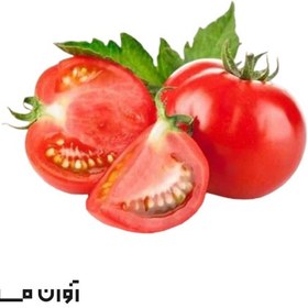 تصویر گوجه فرنگی درشت سالادی در سبد 10 کیلوگرمی 