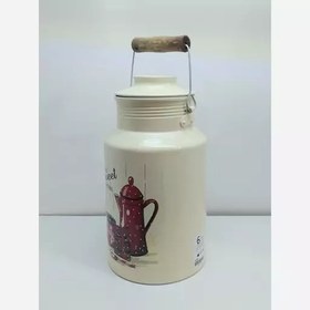 تصویر بانکه روغن یکتا هوم مدل A060 ظرفیت ۶ لیتر با دسته چوبی 