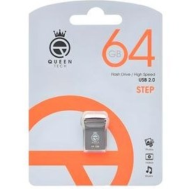 تصویر فلش ۶۴ گیگ کوئین تک QUEEN TECH Step QUEEN TECH Step 64GB USB2.0 flash memory