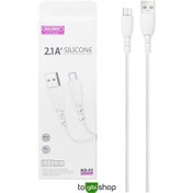 تصویر کابل شارژ اندروید(میکرو) Koluman مدل KD-03 Koluman Silicone Fast Charging Data cable KD-03