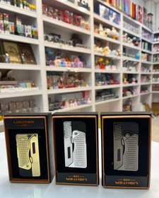 تصویر فندک طرح تفنگ LIGHTER پلاسمایی و اتمی - فندک طرح تفنگ LIGHTER پلاسمایی و اتمی نوک مدادی 