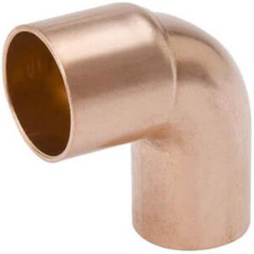 تصویر زانو مسی "3/4 اینچ 90 درجه - Copper 90° Elbow 19 mm