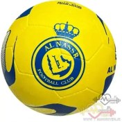 تصویر توپ فوتبال مدل رونالدو النصر از پلاستیک 