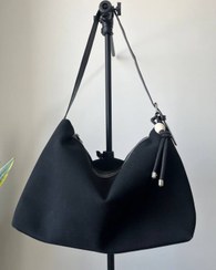 تصویر کیف دوشی بزرگ جیر زنانه مدل شانی 