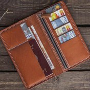 تصویر الگوی کیف پول چرم T205 