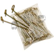 تصویر سیخ فینگر فود گره دار ۱۲ سانت ۱۰۰ عددی 