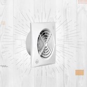 تصویر هواکش خزرفن 10 سانتی لوله ای توربو سایلنت EST-100-2 