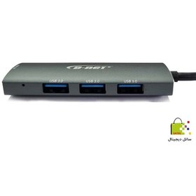 تصویر هاب ۴ پورت USB3 دی نت D-NET430 