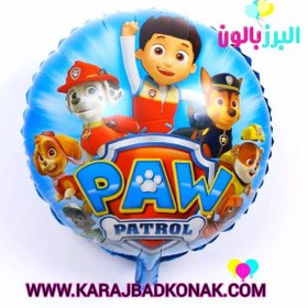 تصویر بادکنک سگهای نگهبان گرد 