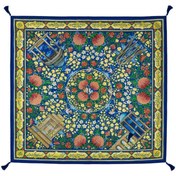 تصویر سفره 4 نفره مدل پارچه ای طرح گلستان شاعران کد 00103054 