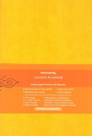 تصویر دفتر برنامه ریزی (پلنر لجند LEGEND PLANNER،زرد) 