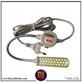 تصویر لامپ چرخ خیاطی LED مدل 30 لامپ استفاده با برق شهری 