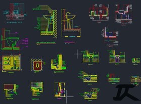 تصویر دیتیل سرویس بهداشتی و حمام 