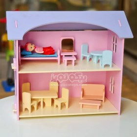 تصویر اسباب بازی خانه عروسکی مدل DOLL HOUSE کد 0200 