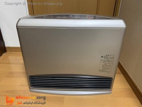 تصویر بخاری ژاپنی قدرت 5800 مدل ارتشی برای 100 متر داخل کارتن با لوازم کامل Electric gas heater 5800 flat sheets