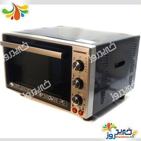 تصویر توستر گوسونیک مدل Geo-640 با ظرفیت 40 لیتری Gosonic toaster model Geo-640 with a capacity of 40 liters