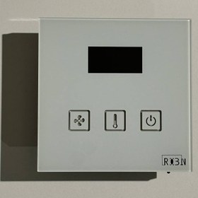 تصویر کلید ترموستات سفید IOT Touch Thermostat Switch