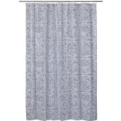 تصویر پرده حمام ایکیا مدل ANGSKLOCKA سفید/ آبی ۲۰۰*۱۸۰ سانتی‌متر 