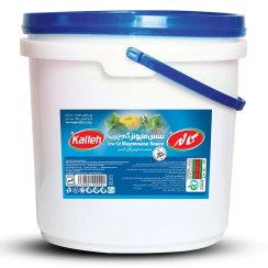 تصویر سس مایونز پر چرب 8 کیلویی کاله 