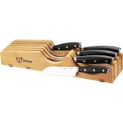 تصویر چاقوهای آشپزخانه با طراحی ارگونومیک جی فی نی G-601T 