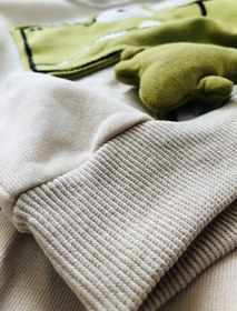 تصویر ست دورس و شلوار طرح تمساح - بچگانه - وارداتی 