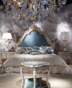 تصویر تخت خواب کلاسیک مدل Sea Shell 