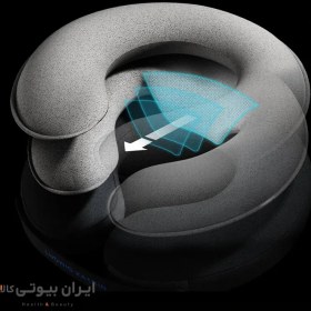 تصویر گردنبند طبی بادی و بالش طبی دور گردنی tech love 
