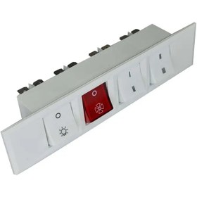 تصویر کلید هود 2 موتور اورجینال اصل کلید هود 2 موتوره 