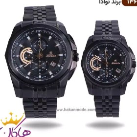 تصویر ساعت نوادا فلزی ست کد 1360 