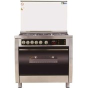 تصویر اجاق گاز تاکنوگاز مدل Platinum Plus ظرفیت ۵ شعله 