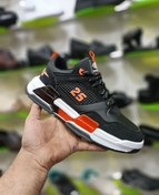 تصویر کفش اسپرت مردانه مدل Jordan 25 سایز ۴۳ تا ۴۴ رنگ مشکی 