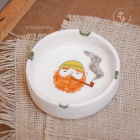 تصویر زیرسیگاری سرامیکی (کد R024) 