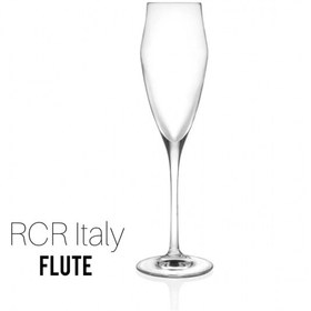 تصویر گیلاس کریستال مدل RCR Italy Flute 