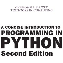خرید و قیمت دانلود کتاب A Concise Introduction to Programming in Python ...